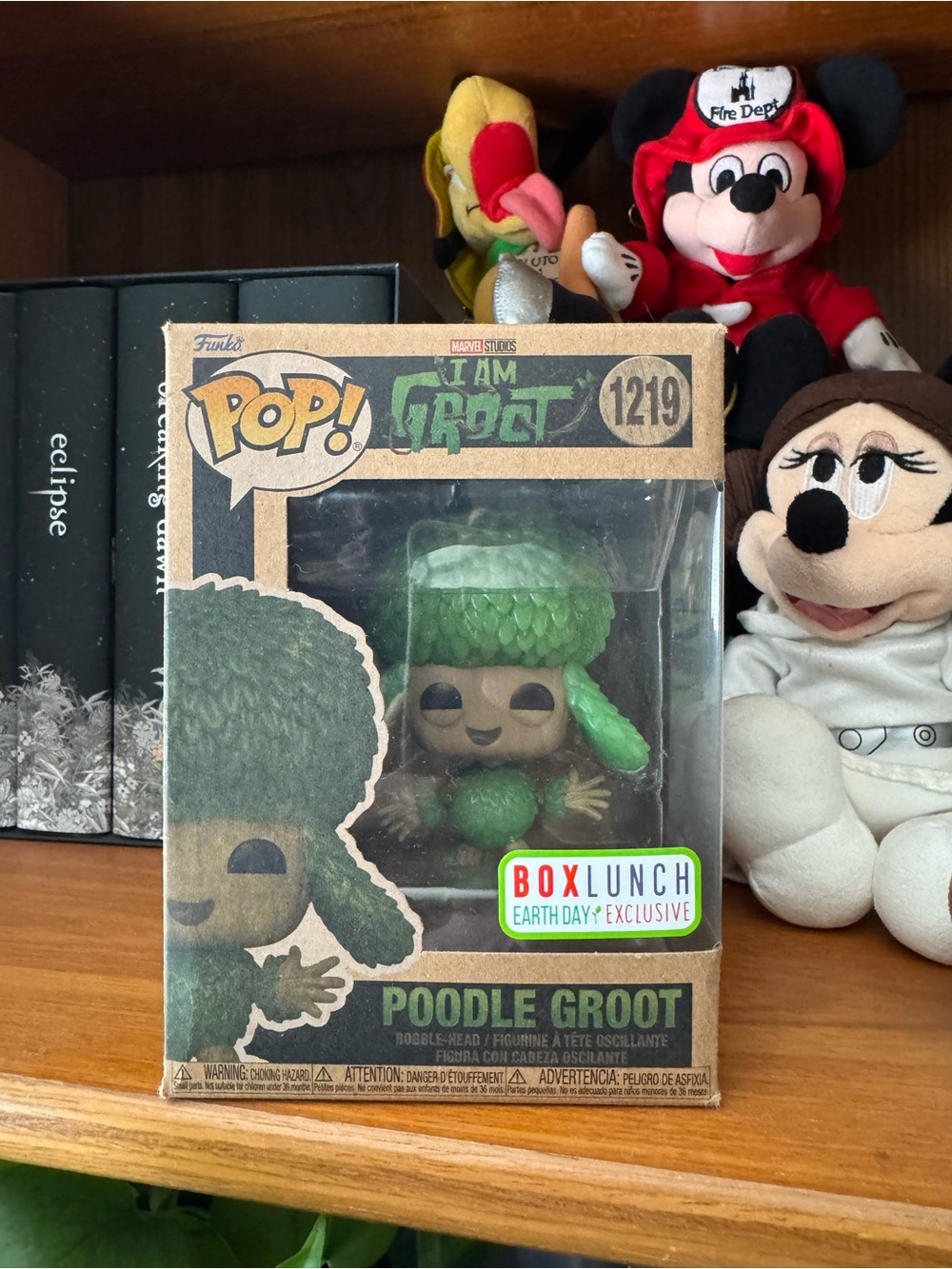 Funko Pop! Poodle Groot in Green - BoxLunch Earth Day Exclusive